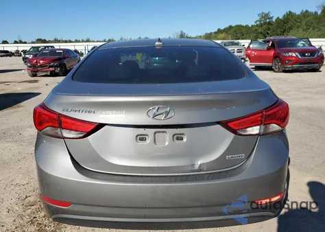 2014 Hyundai Elantra Se z USA, uszkodzony, nr VIN 5NPDH4AE7EH504096